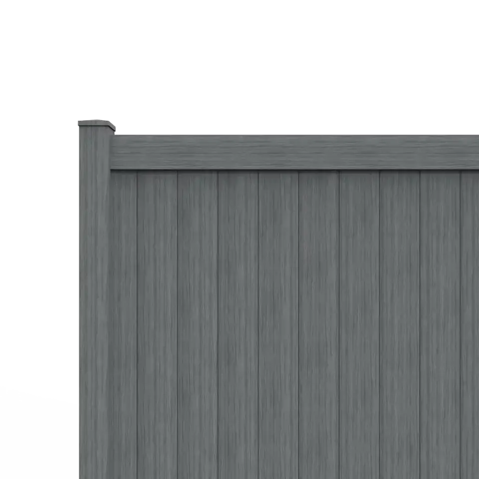 Arctic Blend vinyl fence color