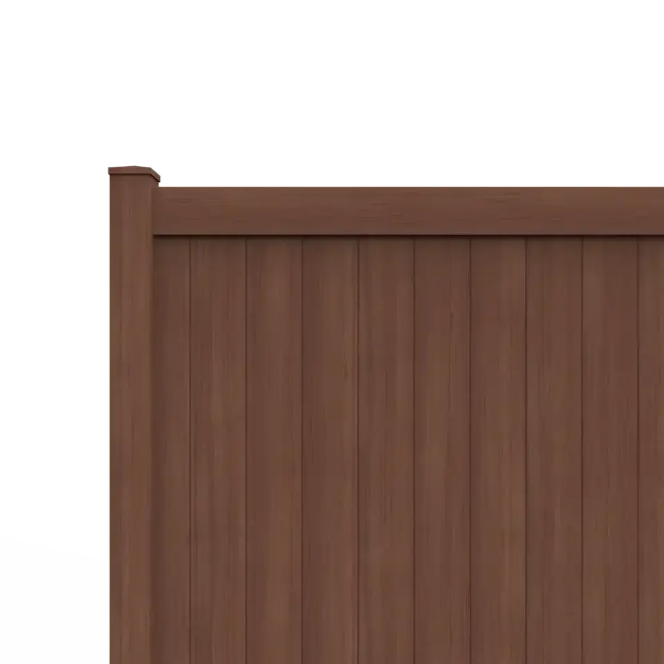 Brazilian Blend vinyl fence color